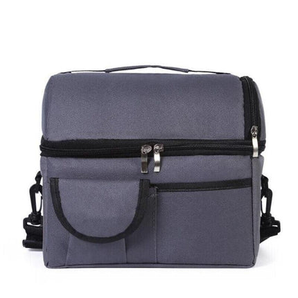 Insulated Lunch Bag Box Tote Cooler For Adults Women Men Hot Cold Food Thermal - Aimall