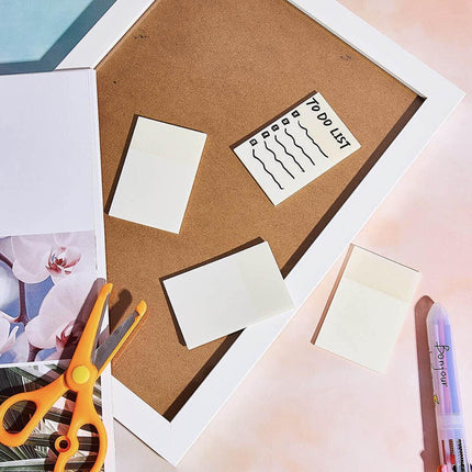 50 Sheets Clear Sticky Notes Pad Waterproof Self-Adhesive Memo Message Note AU - Aimall