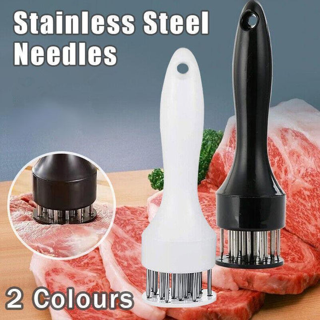 Kitchen Meat Tenderizer Steak Hammer Pin Beef Stainless Steel Needles Cook Tool - Aimall