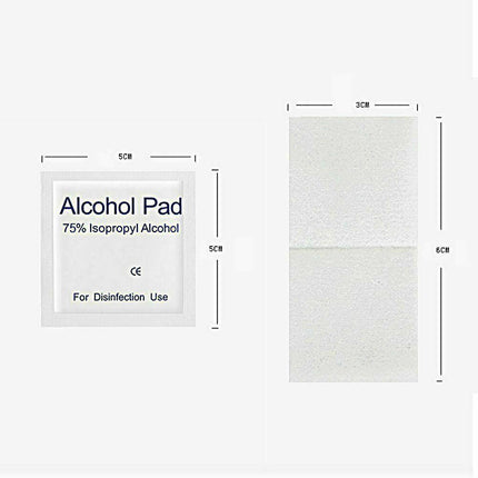 50-1000PCS Reynard Alcohol Pad Wipes Sterile 75% Medical Isopropyl Skin Swabs AU - Aimall