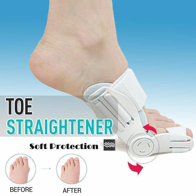 Toe Bunion Corrector Hammer Splint Straightener Orthopedic Brace Hallux Valgus - Aimall