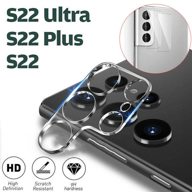 For Samsung Galaxy S22 Ultra S22 Plus Lens 5G Tempered Glass Camera Protector AU - Aimall