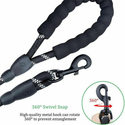 Nylon Training Dog Leash Heavy Duty Pet Products Strong Rope Recall Lead Leashes - Aimall
