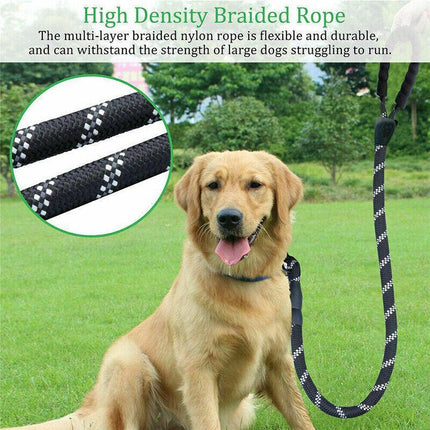 Nylon Training Dog Leash Heavy Duty Pet Products Strong Rope Recall Lead Leashes - Aimall