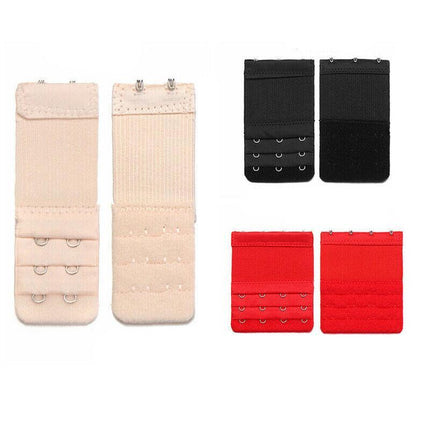 2/3/4 Hooks Underwear Extension Bra Buckle Bra Extender Hook Brassiere Strap AU - Aimall