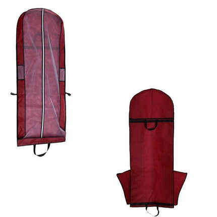 180CM Wedding Dress Bridal Gown Garment Protector Cover Storage Bag Dustproof AU - Aimall