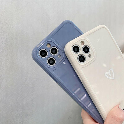Girly Heart Shockproof Case For iPhone 13 12 11 Pro Max Mini XR 8 7 X XS MAX AU - Aimall