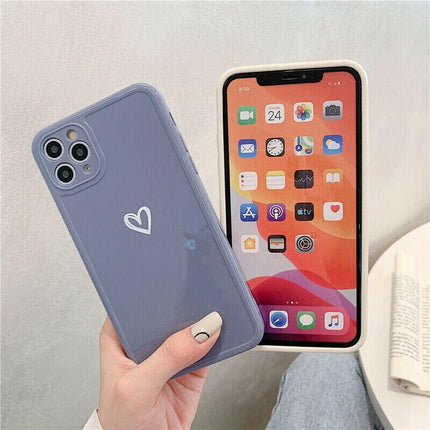 Girly Heart Shockproof Case For iPhone 13 12 11 Pro Max Mini XR 8 7 X XS MAX AU - Aimall