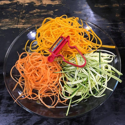 3PCS Vegetable Peeler Slicer Shredder Peeler Julienne Strips Cutter Fruit Tool - Aimall