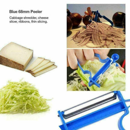 3PCS Vegetable Peeler Slicer Shredder Peeler Julienne Strips Cutter Fruit Tool - Aimall