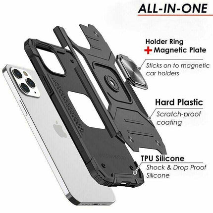 Case For iPhone 13 12 11 Pro Max XR X XS 7 8 PLUS Shockproof Rugged Cover AU - Aimall