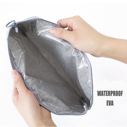 7Pcs Packing Cubes Travel Pouches Luggage Organiser Clothes Suitcase Storage Bag - Aimall