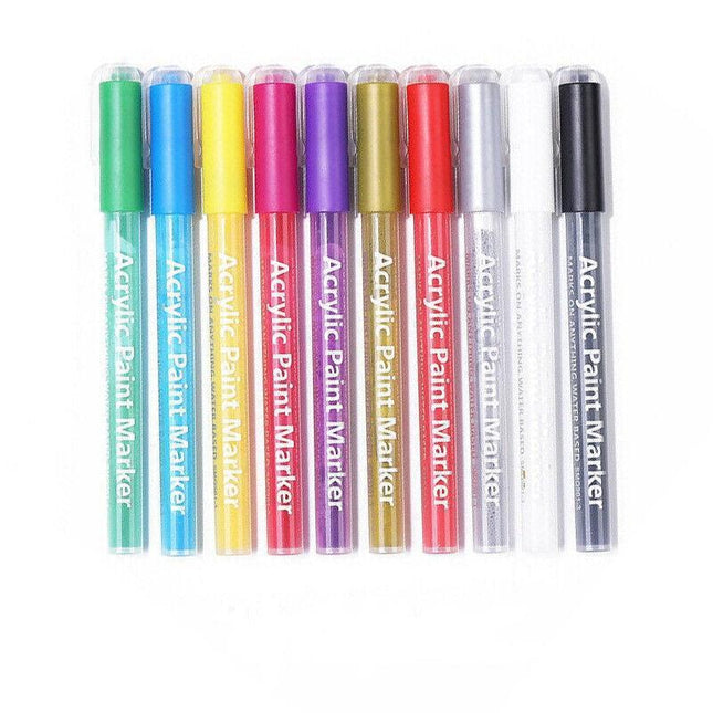 Nail Graffiti Pen for 3D Nail Art DIY Painting Nail Polish Pen Drawing Line Tool - Aimall