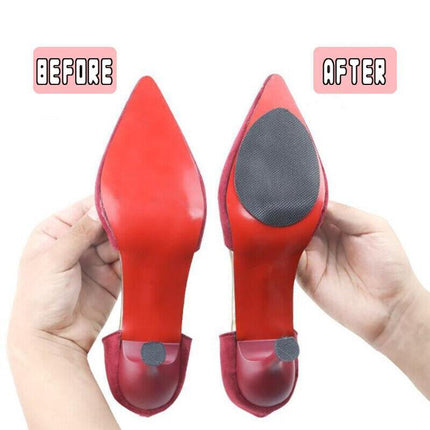 3 Pair Self Adhesive Non Slip Shoe Sole Grip Pads High Heels Slippery Soles Care - Aimall