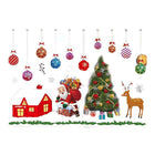 Christmas Window Glass Sticker Decal Mural Home Decoration Wall Stickers Wall AU - Aimall