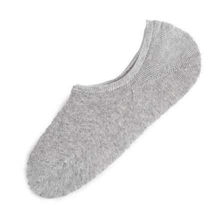 5 Pairs Men Women Invisible Low Cut No Show Footlet Socks Cotton Rich No-Slip AU - Aimall