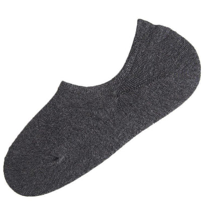 5 Pairs Men Women Invisible Low Cut No Show Footlet Socks Cotton Rich No-Slip AU - Aimall