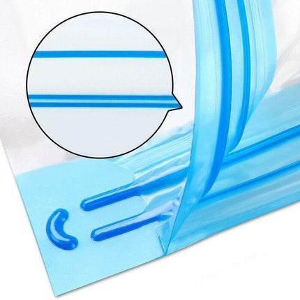 Vacuum Storage Bags Space Saver Seal Compressing Medium Large Jumbo Supersize AU - Aimall