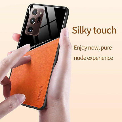 For Samsung Galaxy S21 S22 S20 Note 20 Ultra Plus S20 FE Leather Case AU Stock - Aimall