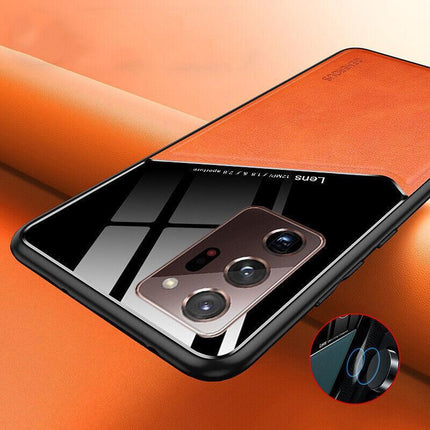 For Samsung Galaxy S21 S22 S20 Note 20 Ultra Plus S20 FE Leather Case AU Stock - Aimall