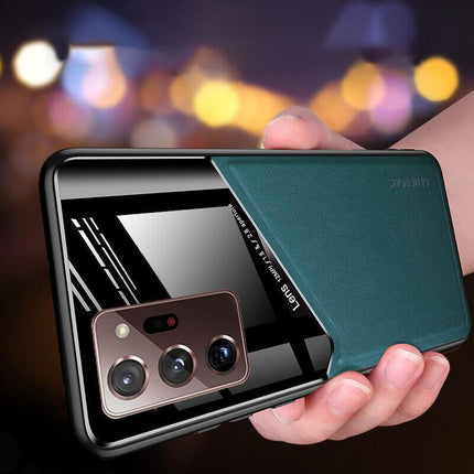 For Samsung Galaxy S21 S22 S20 Note 20 Ultra Plus S20 FE Leather Case AU Stock - Aimall
