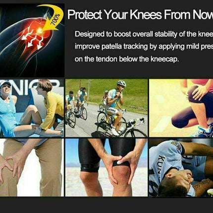 AOLIKES KNEE STRAP Patella Jumper GEL Runner Tennis Sports Brace Support AU - Aimall