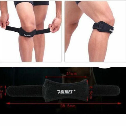 AOLIKES KNEE STRAP Patella Jumper GEL Runner Tennis Sports Brace Support AU - Aimall