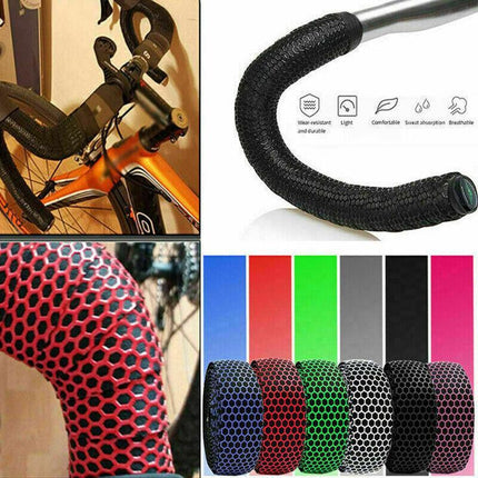 2xThick Bicycle Handlebar Tape Bar Drop Wrap MTB Road Bike Anti-Slip Punch AU - Aimall