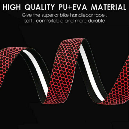 2xThick Bicycle Handlebar Tape Bar Drop Wrap MTB Road Bike Anti-Slip Punch AU - Aimall