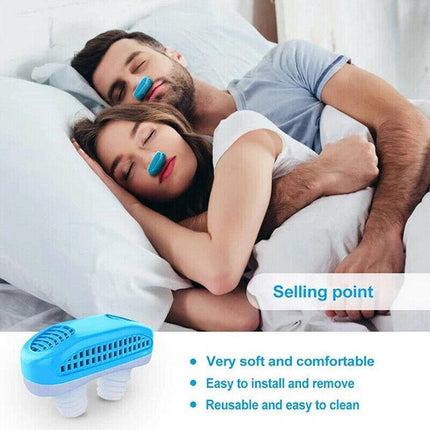 Anti Snore Silicone Nasal Dilators Apnea Aid Stop Snoring Nose Clip stopper AU - Aimall