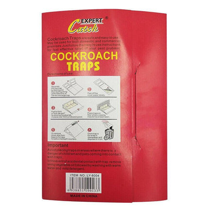 18pcs /3 pack Cockroach Bait Sticky Glue Cockroaches Insect Bug Pest AU - Aimall
