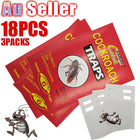 18pcs /3 pack Cockroach Bait Sticky Glue Cockroaches Insect Bug Pest AU - Aimall