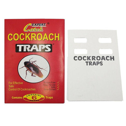 18pcs /3 pack Cockroach Bait Sticky Glue Cockroaches Insect Bug Pest AU - Aimall