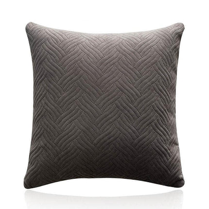 1PC Modern Decorative Velvet Cushion Cover Square Velvet European Pillowcase AU - Aimall