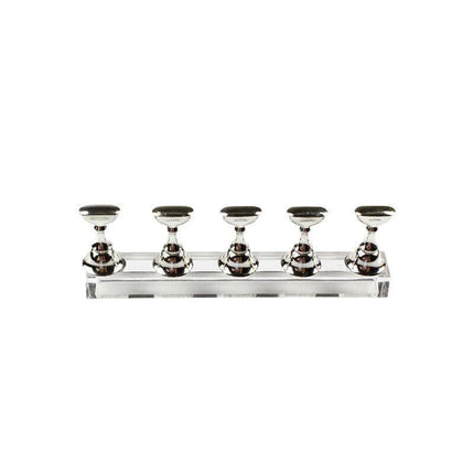 1 Set Acrylic Nail Art Practice Display Stand Magnetic Nail Art Tips Holders AU - Aimall