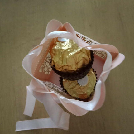 10PCS Wedding Laser Cut Candy Box Party Gift Box Favor Bomboniere Candy AU STOCK - Aimall