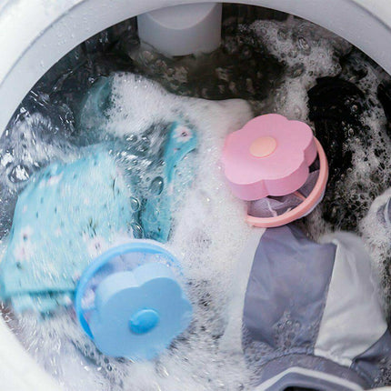 5x Washing Machine Filter Bag Floating Lint Hair Catcher Mesh Pouch Laundry Tool - Aimall