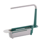 Telescopic Sink Rack Holder Expandable Storage Drain Basket Home Kitchen Tools - Aimall