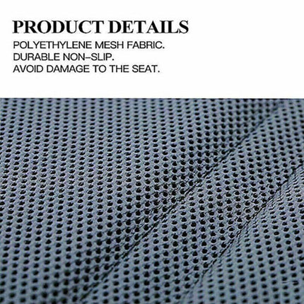 Car Seat Cover Under Child Seat Leather Saver Protector Mat Anti-Slip Safety AU - Aimall