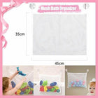 Toy Bath Storage Bathroom Doll Baby Stuff Suction Bag Bathtub Mesh Net AU Stock - Aimall