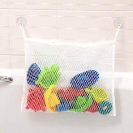 Toy Bath Storage Bathroom Doll Baby Stuff Suction Bag Bathtub Mesh Net AU Stock - Aimall