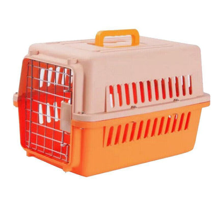 Dog Cat Rabbit Portable Tote Crate Pet Carrier Kennel Travel Airline Carry Bag - Aimall