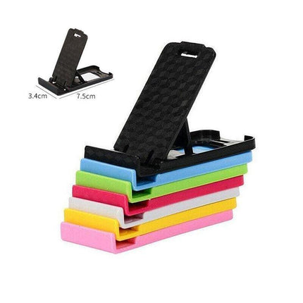 5 PACK MINI MOBILE PHONE STAND Holder Mount FOR Desk iPhone Smartphone GALAXY - Aimall