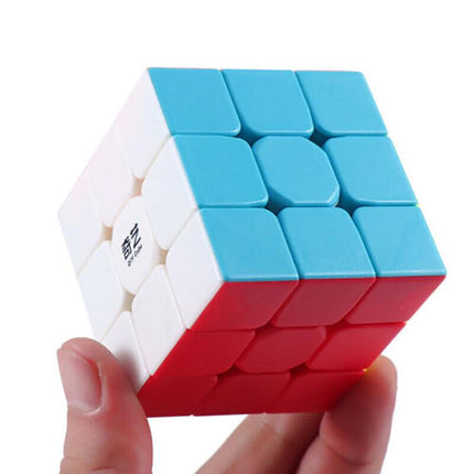 Magic Cube 3x3x3 Magic Rubiks Puzzle Rubics Rubix Toy Smooth Fast Speed for Kids - Aimall