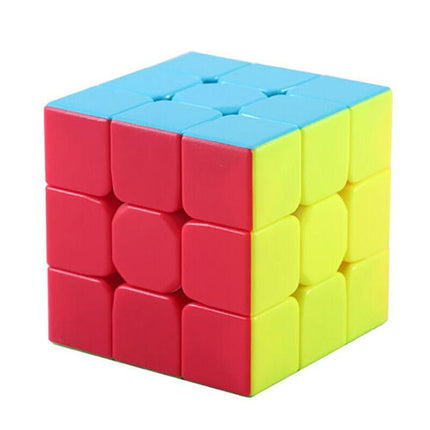 Magic Cube 3x3x3 Magic Rubiks Puzzle Rubics Rubix Toy Smooth Fast Speed for Kids - Aimall