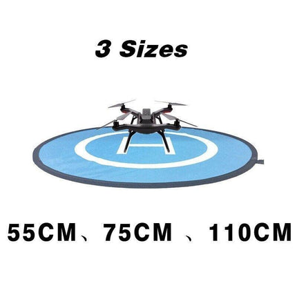 Drone Landing Pad for DJI Mavic Pro Fast-Fold Parking 55CM 75cm 110cm Helipad GD - Aimall