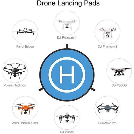 Drone Landing Pad for DJI Mavic Pro Fast-Fold Parking 55CM 75cm 110cm Helipad GD - Aimall