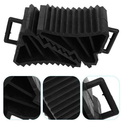 4PCS Heavy Wheel Chock Tough Chocks Stops Car Trailer Boat Caravan AU Stock - Aimall
