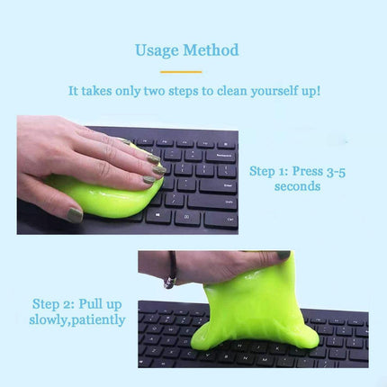 Dust Dirt Cleaning Gel Slime Super Clean Magic Car Laptop Keyboard Home Cleaner - Aimall