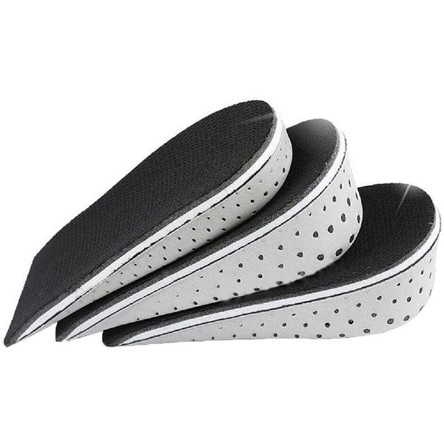 Unisex Insole Heel Lift Insert Shoe Pad Height Increase Cushion Elevator_Taller - Aimall